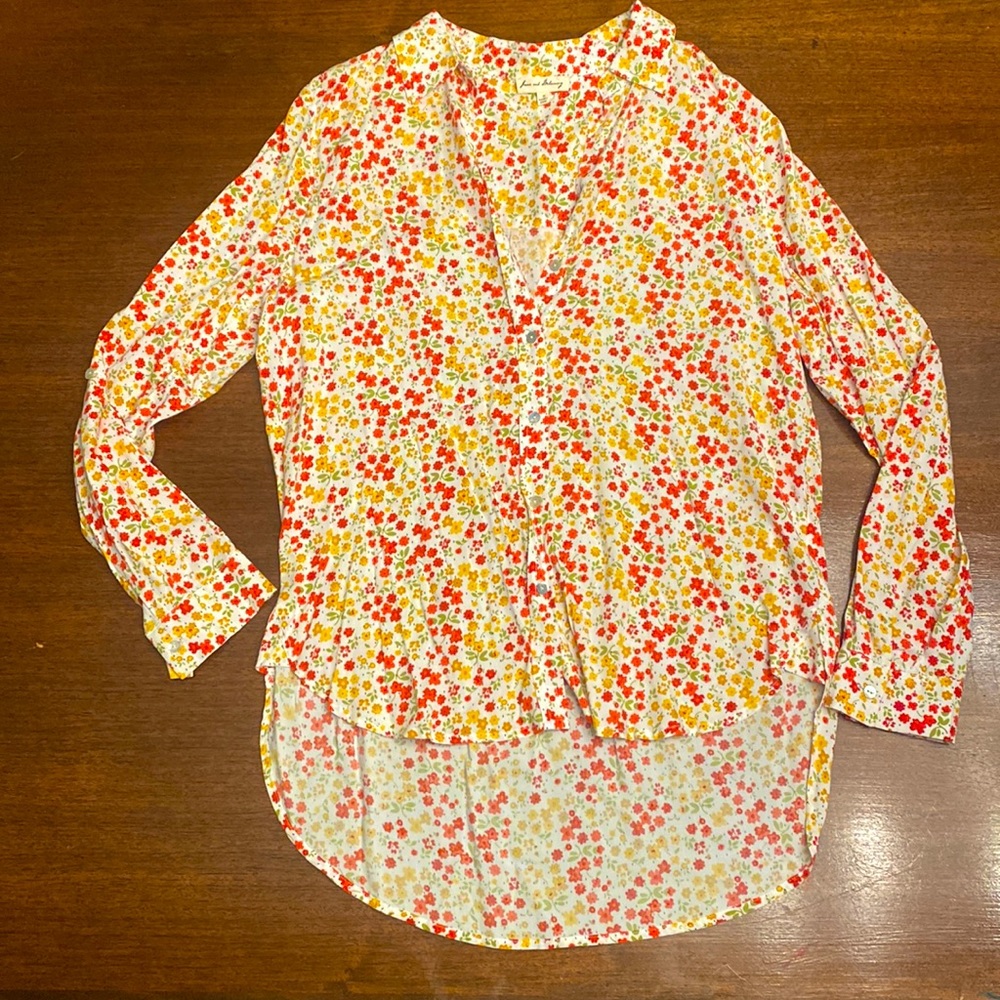 Beautiful Jane & Delancey long sleeve blouse.
